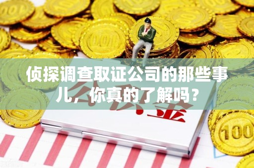龙南侦探调查取证公司的那些事儿，你真的了解吗？