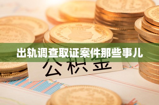 龙南出轨调查取证案件那些事儿