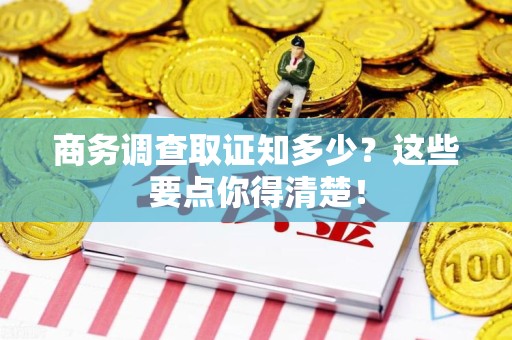 龙南商务调查取证知多少？这些要点你得清楚！